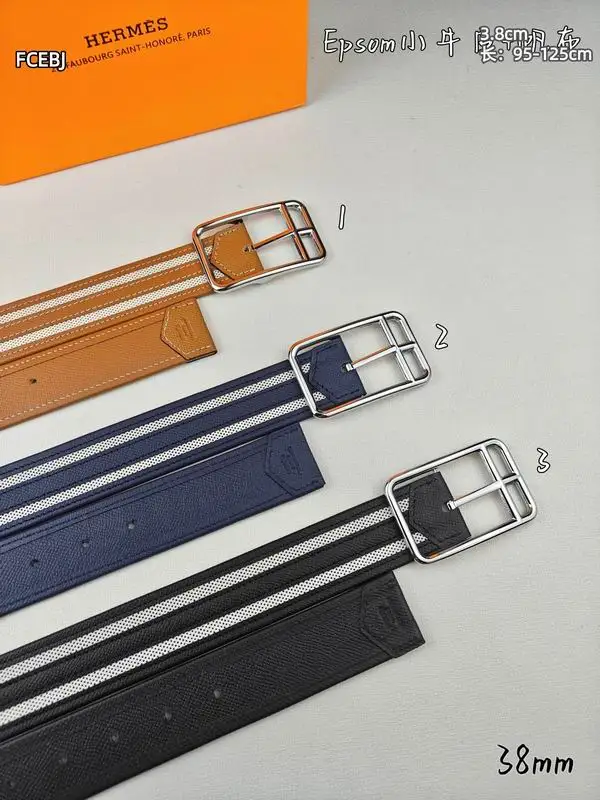 Hermes belt 38mmX95-125cm 8L86